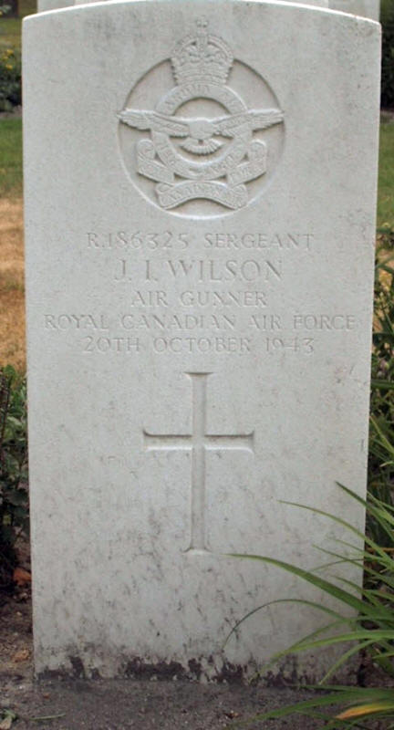 Sgt James Ivan Wilson<br/><br /><br />died October 20th, 1943